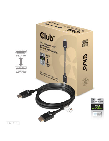 CLUB3D cac-1373 HDMI-kabel 3 m Svart