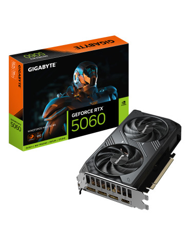 GIGABYTE GeForce RTX 5060 WINDFORCE MAX OC 8G NVIDIA 8 GB GDDR7