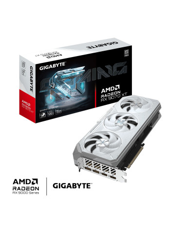 GIGABYTE Radeon RX 9070 XT GAMING OC ICE 16G AMD 16 GB GDDR6