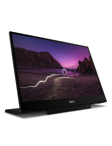 Lenovo ThinkVision M16 computer monitor 16" 1920 x 1200 pixels WUXGA LCD Black