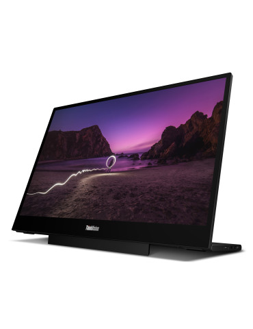 Lenovo ThinkVision M16 computer monitor 16" 1920 x 1200 pixels WUXGA LCD Black