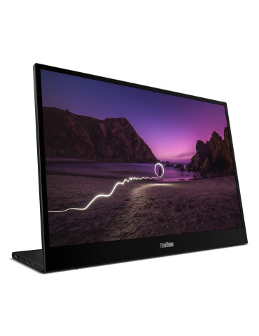 Lenovo ThinkVision M16 computer monitor 16" 1920 x 1200 pixels WUXGA LCD Black