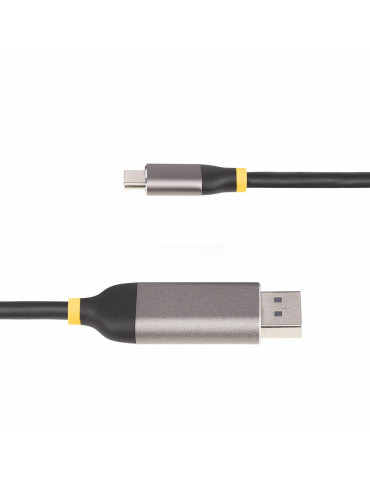 StarTech.com 3 m USB-C till DisplayPort-kabeladapter, 8K 60 Hz, 4K 144 Hz, HDR, USB Type-C till DP 1.4-videokonverteringskabel,