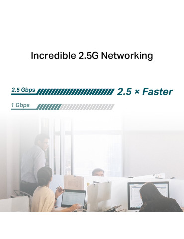 TP-Link TX201 nätverkskort Intern Ethernet 2500 Mbit s