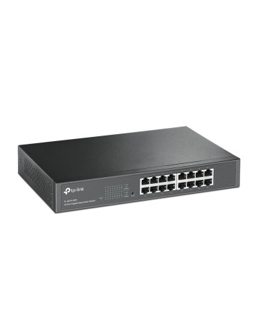 TP-Link TL-SG1016DE Managed L2 Gigabit Ethernet (10 100 1000) 1U Black
