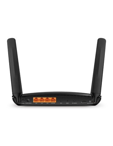 TP-Link Archer MR600 langaton reititin Gigabitti Ethernet Kaksitaajuus (2,4 GHz 5 GHz) 4G Musta