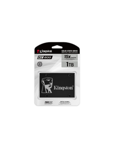 Kingston Technology 1024 G SSD KC600 SATA3 2,5"