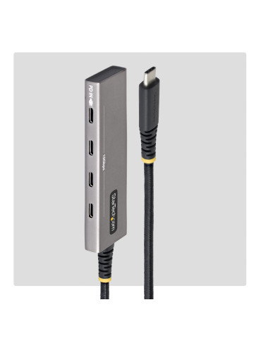 StarTech.com 309B-USBC-HUB interface hub USB 3.2 Gen 2 (3.1 Gen 2) Type-C 10000 Mbit s Gray