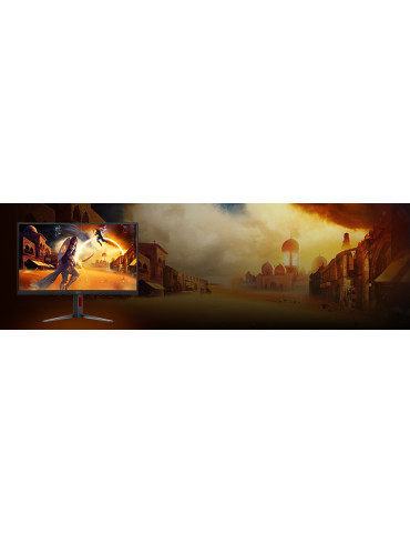 AOC G4 C27G4Z2 platta pc-skärmar 68,6 cm (27") 1920 x 1080 pixlar Full HD LCD Svart, Röd