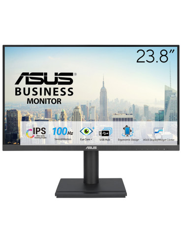 ASUS VA24DQFS computer monitor 23.8" 1920 x 1080 pixels Full HD LCD Black