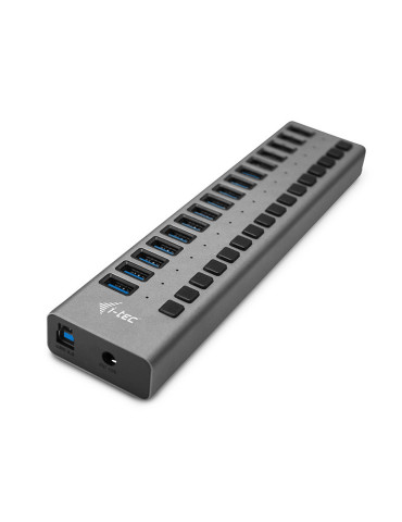i-tec U3CHARGEHUB16 mobile device charger Universal Gray AC Indoor