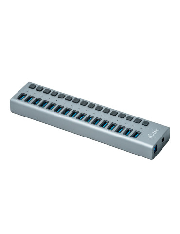 i-tec U3CHARGEHUB16 mobile device charger Universal Gray AC Indoor