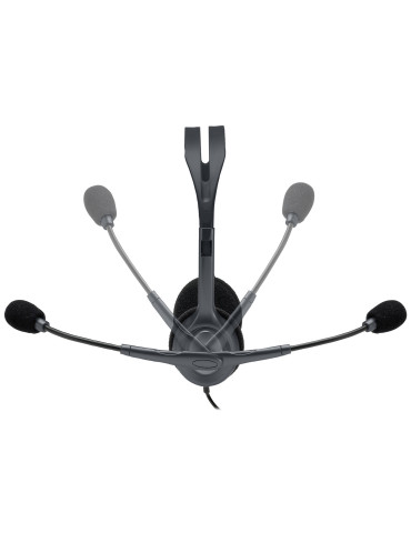 Logitech H111 Headset Wired Head-band Office Call center Black