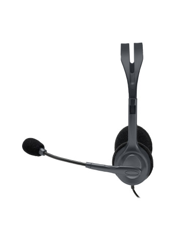 Logitech H111 Headset Wired Head-band Office Call center Black