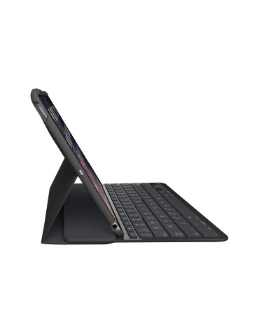 Logitech Slim Folio AZERTY French Bluetooth Carbon, Black