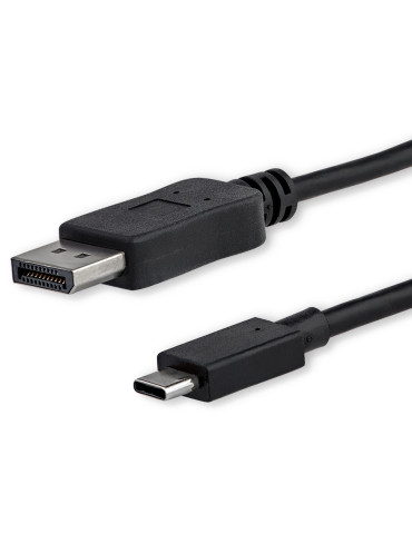 StarTech.com CDP2DPMM6B video cable adapter 70.9" (1.8 m) DisplayPort USB Type-C Black