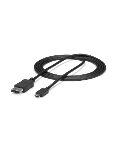 StarTech.com 1,8 m USB-C till DisplayPort-kabel - 4K 60 Hz - Svart