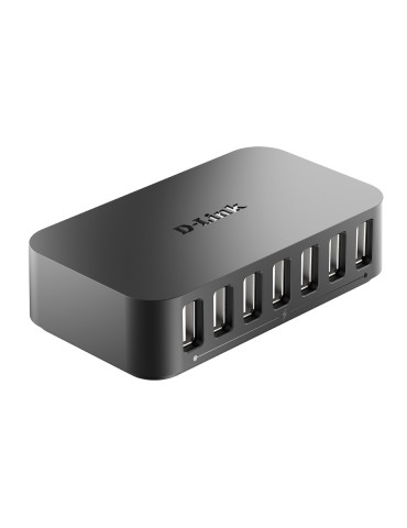 D-Link DUB-H7 USB 2.0 Type-B 480 Mbit s Black
