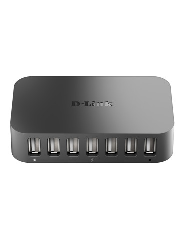 D-Link DUB-H7 USB 2.0 Type-B 480 Mbit s Black