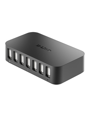 D-Link DUB-H7 USB 2.0 Type-B 480 Mbit s Black