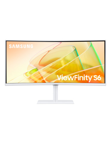 Samsung S65TC computer monitor 34" 3440 x 1440 pixels UltraWide Quad HD LED White