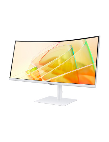 Samsung S65TC computer monitor 34" 3440 x 1440 pixels UltraWide Quad HD LED White