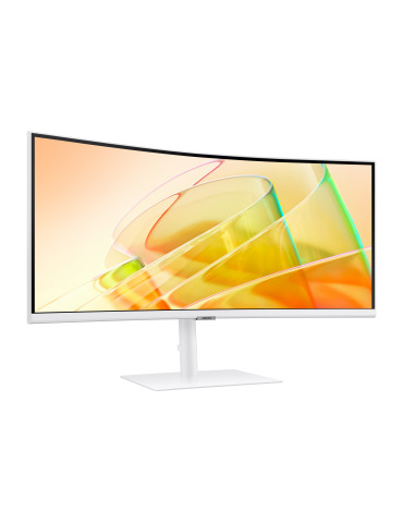 Samsung S65TC computer monitor 34" 3440 x 1440 pixels UltraWide Quad HD LED White