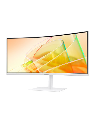 Samsung S65TC computer monitor 34" 3440 x 1440 pixels UltraWide Quad HD LED White