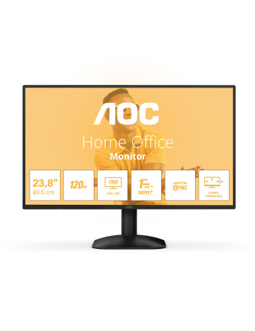 AOC 24B31H tietokoneen litteä näyttö 60,5 cm (23.8") 1920 x 1080 pikseliä Full HD Musta
