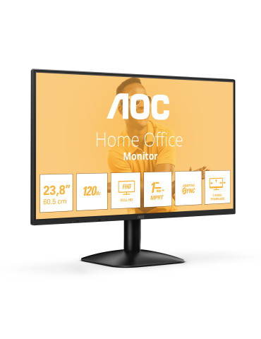 AOC 24B31H tietokoneen litteä näyttö 60,5 cm (23.8") 1920 x 1080 pikseliä Full HD Musta