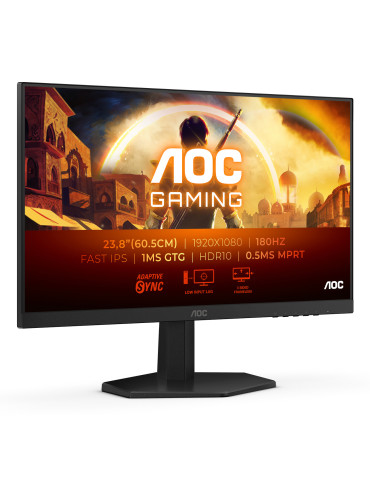 AOC G4 24G42E tietokoneen litteä näyttö 60,5 cm (23.8") 1920 x 1080 pikseliä Full HD LCD Musta