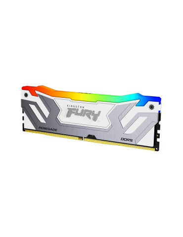 Kingston Technology FURY 24 Gt 8400 MT s DDR5 CL40 CUDIMM Renegade RGB valkoinen XMP