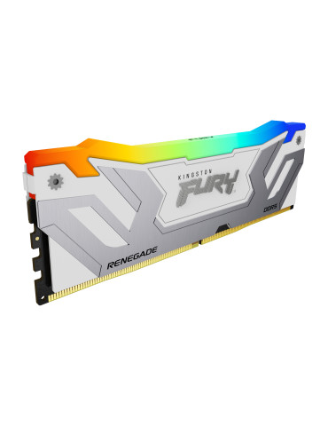 Kingston Technology FURY 24GB 8400MT s DDR5 CL40 CUDIMM Renegade RGB White XMP