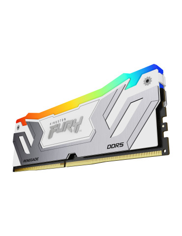 Kingston Technology FURY 24GB 8400MT s DDR5 CL40 CUDIMM Renegade RGB White XMP