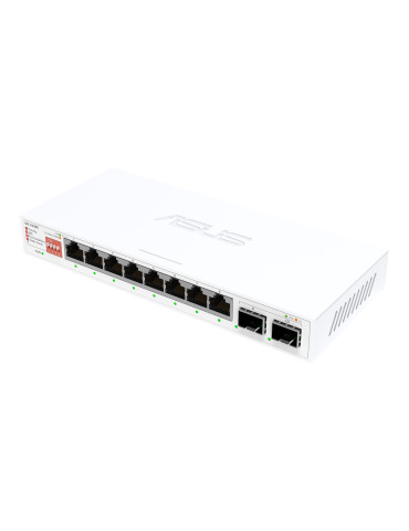 ASUS QG-U1080 Ohanterad 2.5G Ethernet (100 1000 2500) Vit