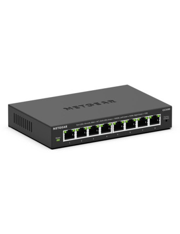 NETGEAR GS308E hanterad L2 L3 Gigabit Ethernet (10 100 1000) Svart