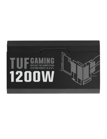 ASUS TUF GAMING 1200W Gold strömförsörjningsenheter 20+4 pin ATX ATX Svart