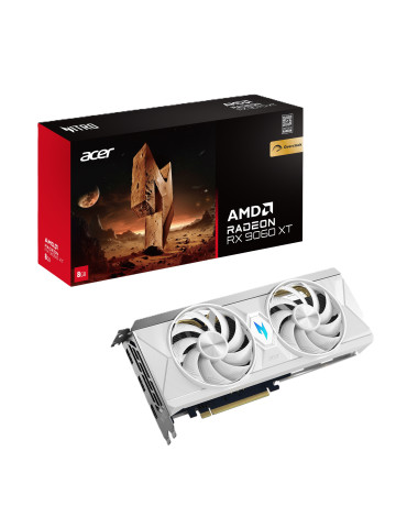 Acer Nitro Radeon RX 9060 XT OC 8GB White Edition AMD GDDR6