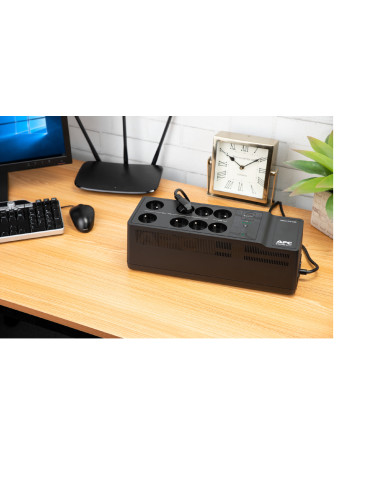 APC Back-UPS 650VA 230V 1 USB charging port - (Offline-) USV UPS-virtalähde Valmiustila (ilman yhteyttä) 0,65 kVA 400 W 8