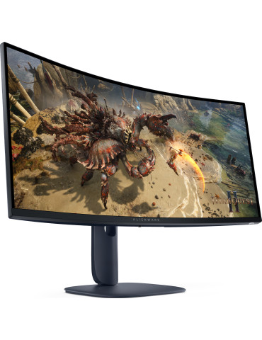 Alienware AW3425DWM platta pc-skärmar 86,4 cm (34") 3440 x 1440 pixlar Wide Quad HD LCD Svart, Blå