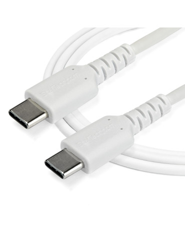 StarTech.com RUSB2CC1MW USB cable USB 2.0 39.4" (1 m) USB C 0.48 Gbit s 60 W White