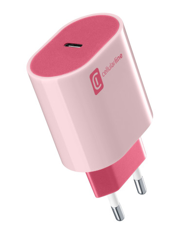 Cellularline 8018080433146 Smartphone, Universal Rosa AC inomhus