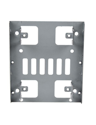 StarTech.com Dubbelt 2,5" till 3,5" HDD-fäste för SATA-hårddiskar – 2,5" till 3,5" fäste för monteringsfack för 2 enheter