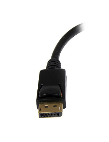 StarTech.com DP2HDMI2 video cable adapter 8.27" (0.21 m) DisplayPort HDMI Black