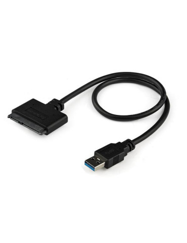 StarTech.com USB3S2SAT3CB laptop dock port replicator Black