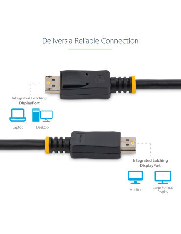 StarTech.com DISPL2M DisplayPort cable 78.7" (2 m) Black