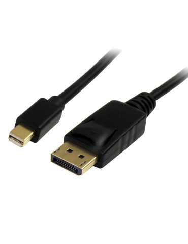 StarTech.com 2 m Mini DisplayPort- till DisplayPort 1.2-kabel - 4K x 2K UHD Mini DisplayPort- till DisplayPort-kabeladapter -