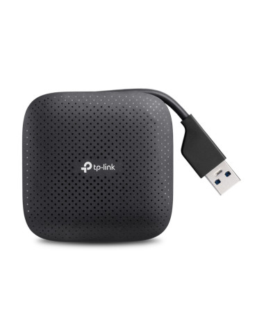 TP-Link UH400 keskitin USB 3.2 Gen 1 (3.1 Gen 1) Type-A 5000 Mbit s Musta