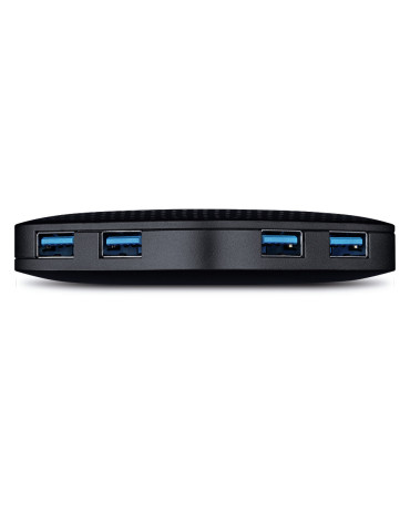 TP-Link UH400 keskitin USB 3.2 Gen 1 (3.1 Gen 1) Type-A 5000 Mbit s Musta
