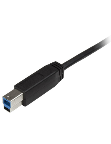 StarTech.com 2 m USB-B till USB-C-kabel, USB 5 Gbps, datakabel, USB 3.0, USB-C-dataöverföringskabel